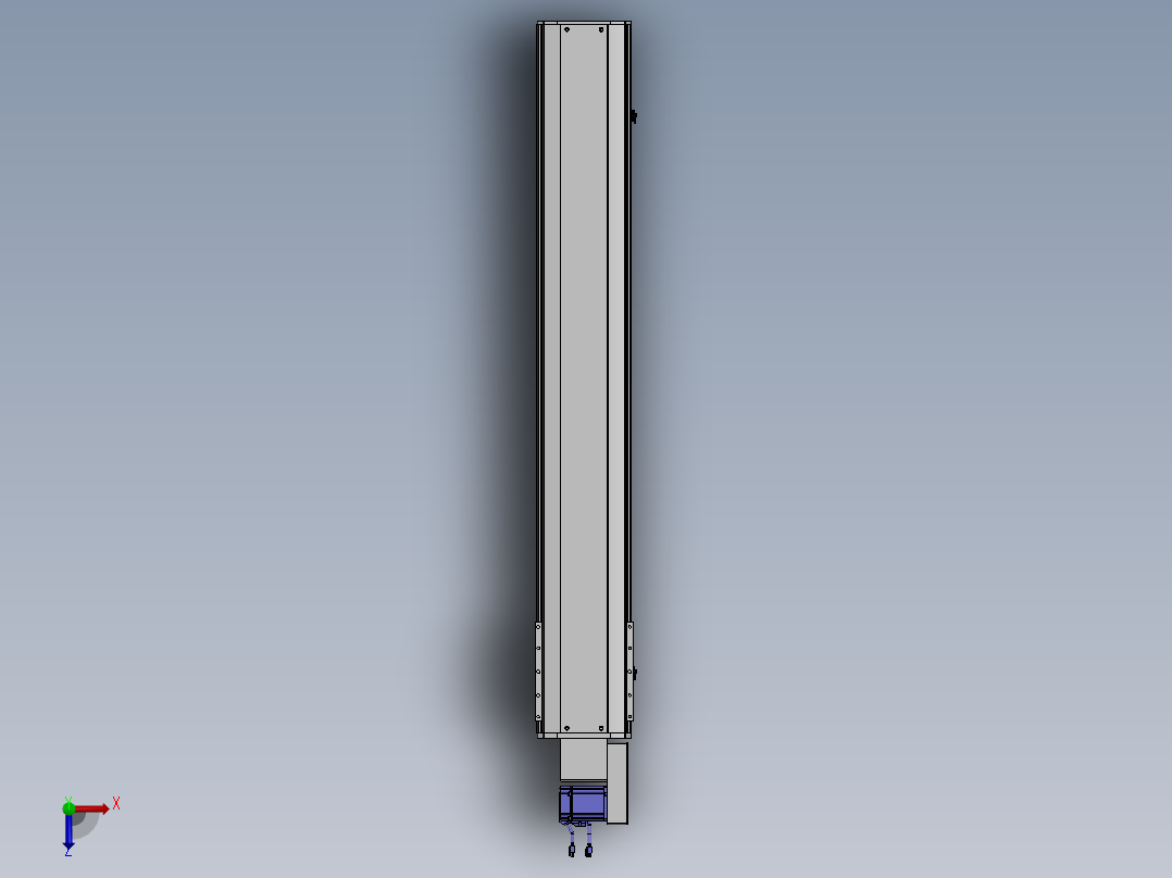 精密模组MT220-L150-1300-R-M75-C4俯视图