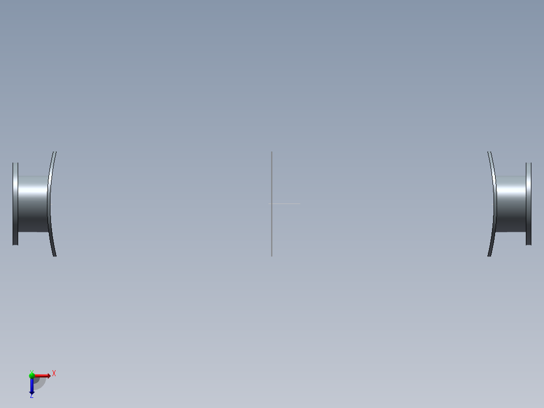 AXA型吊耳俯视图