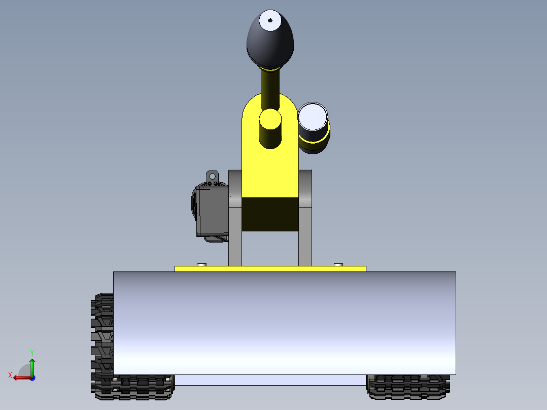 油烟机清洗车后视图