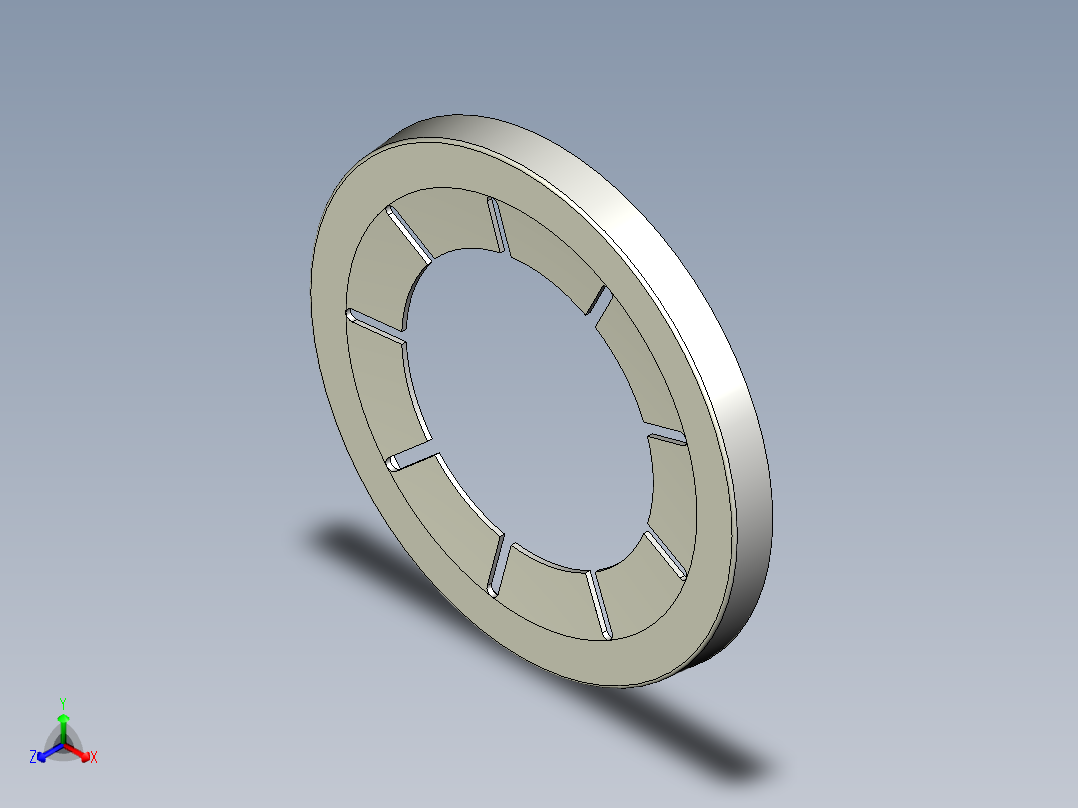 萬向滾珠配件20(B)-3D多系列多零件图纸模型正等轴测图