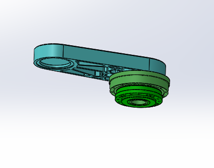 四轴桌面机器人3d图纸平面cad机器人+说明 scara机器人大臂3d模型