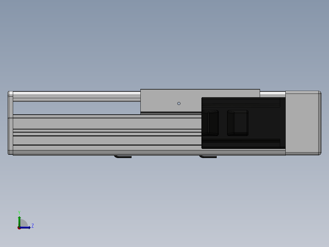 精密模组MY140-T10-100L-BR-P40B-C4-C左视图