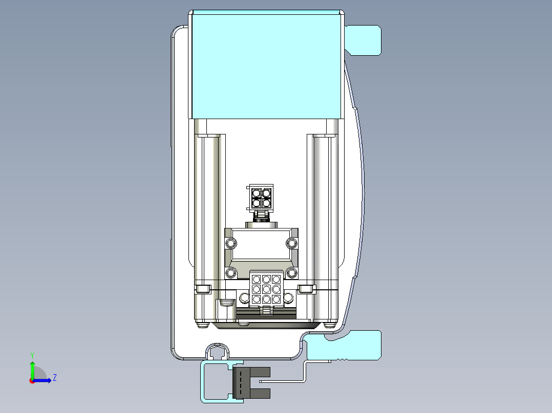 威洛博VBF同步带传动一般环境VBF14-L45-S550-BR-ZP40-C3左视图