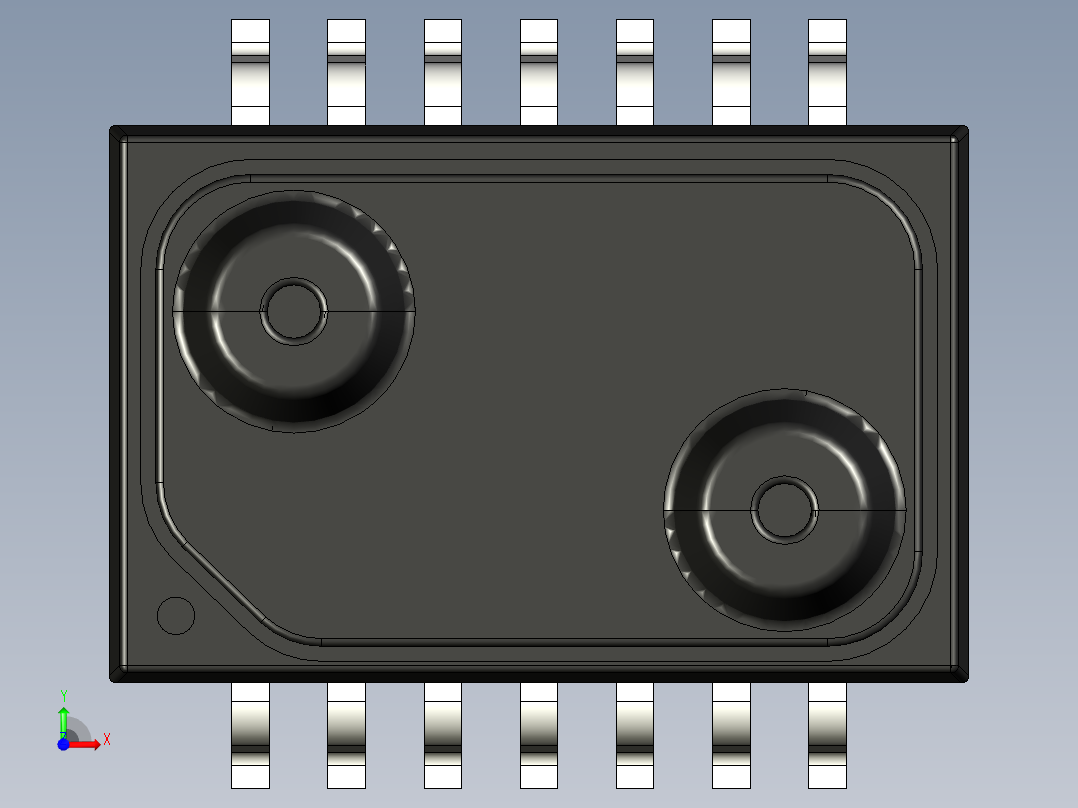 压力传感器前视图