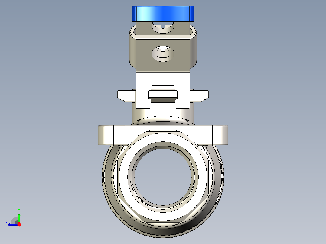 阀门模型-__________DN20右视图
