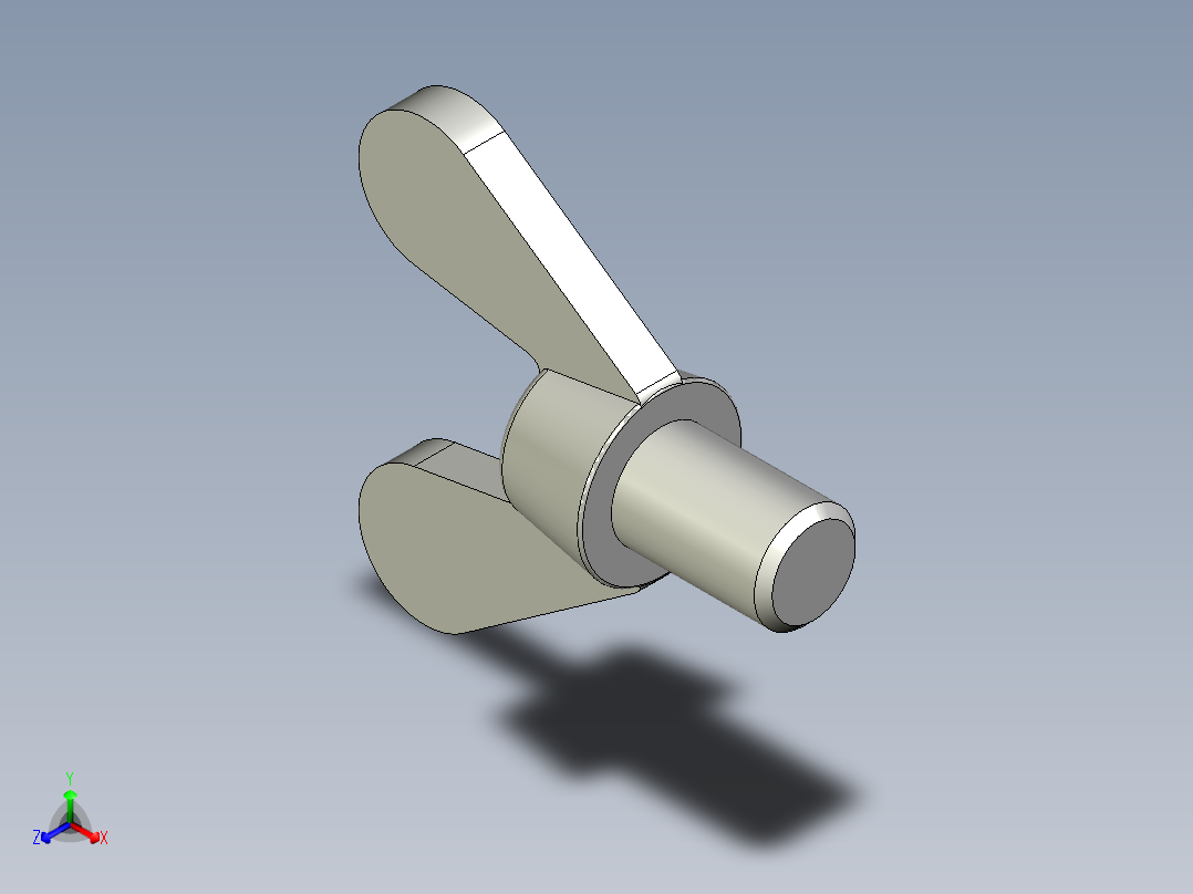 带耳螺钉-DIN_316_Wing_screws_12x1.75x18-12.7-19.5_51_4.9_33.5_12.stp