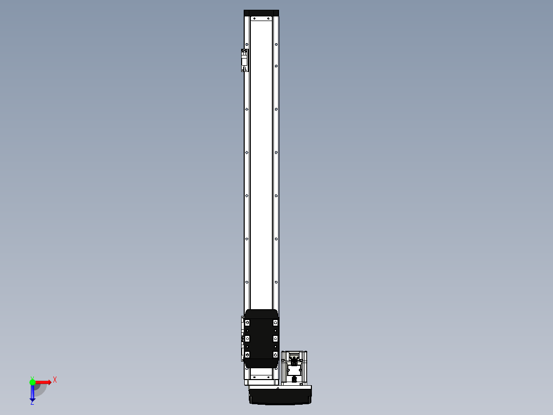威洛博模组VGTH8-Lx-C-S650-BL-ZP20-D3俯视图