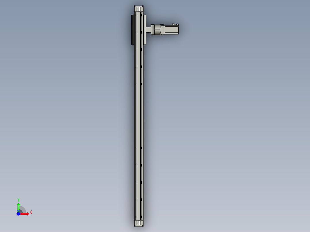 欧规系列-GB8Z-L200-S1500-BLR-P75-MS3前视图