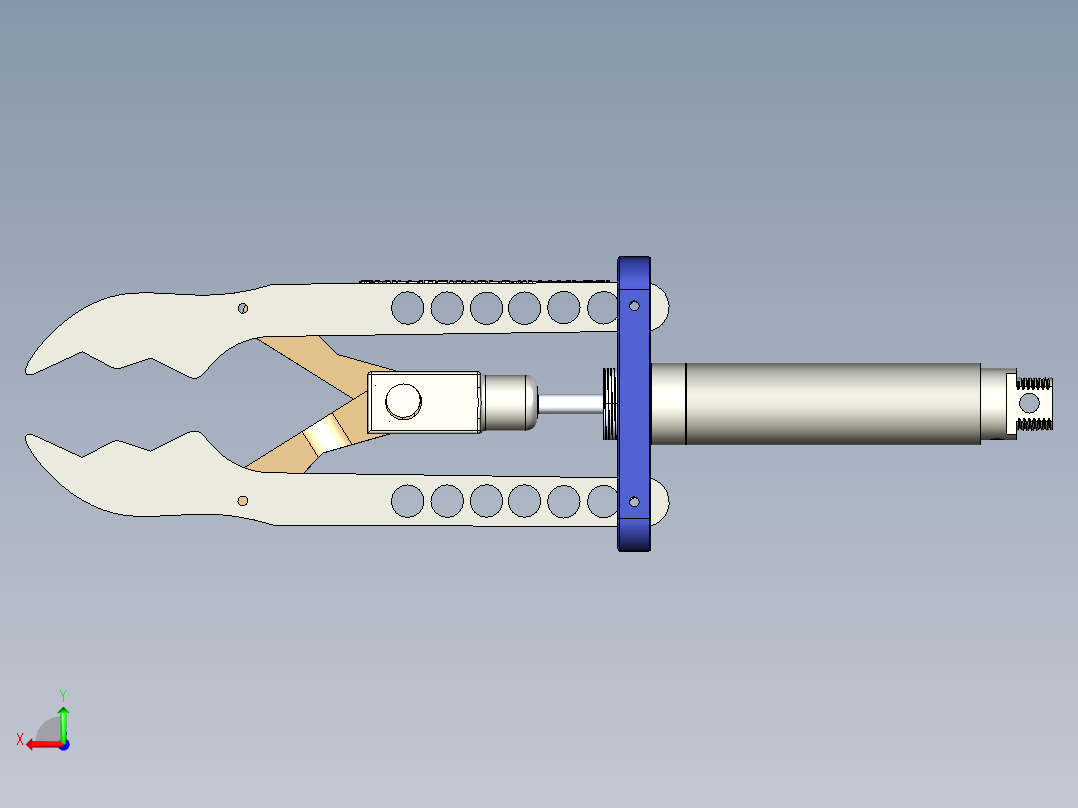 机械爪 3D图纸 (71)后视图