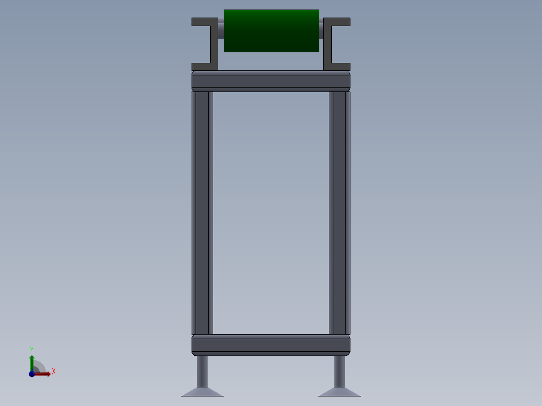 皮带输送机 (23)前视图