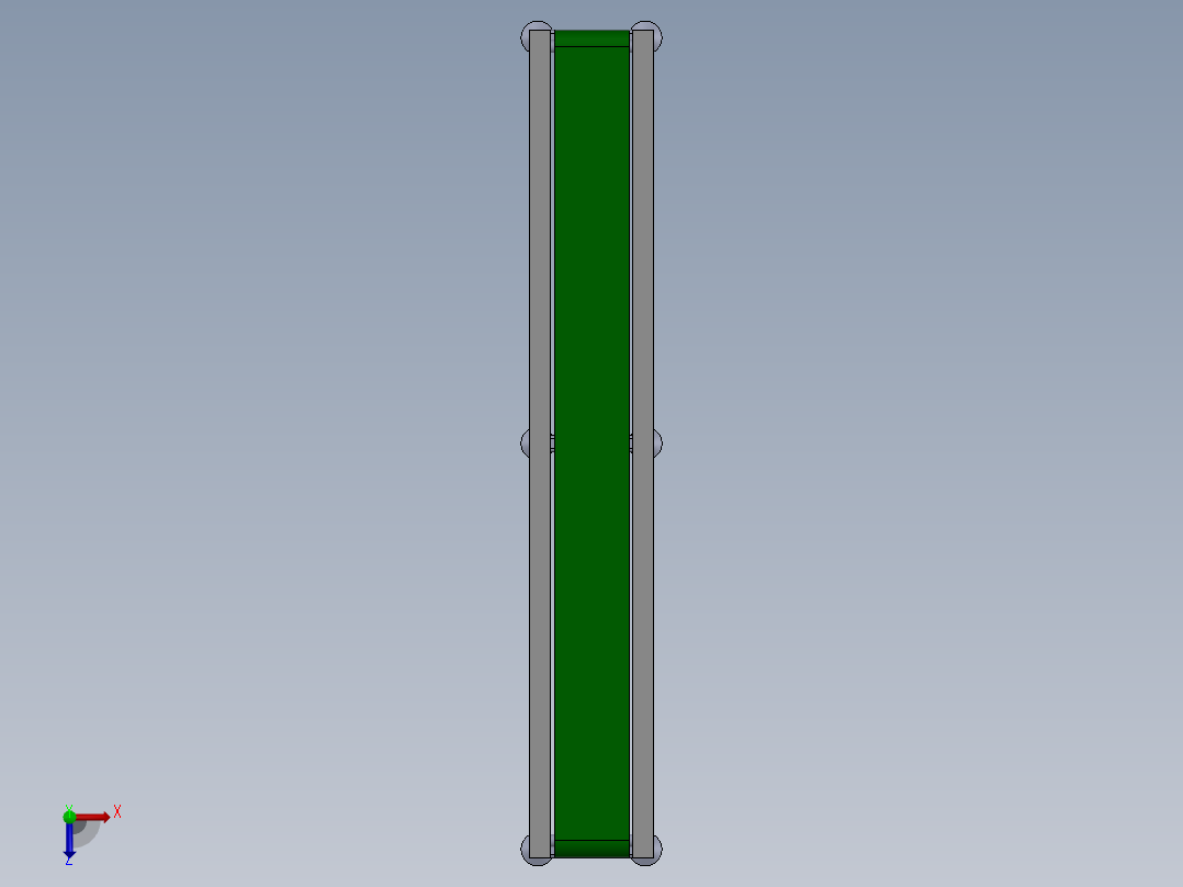 皮带输送机 (23)俯视图