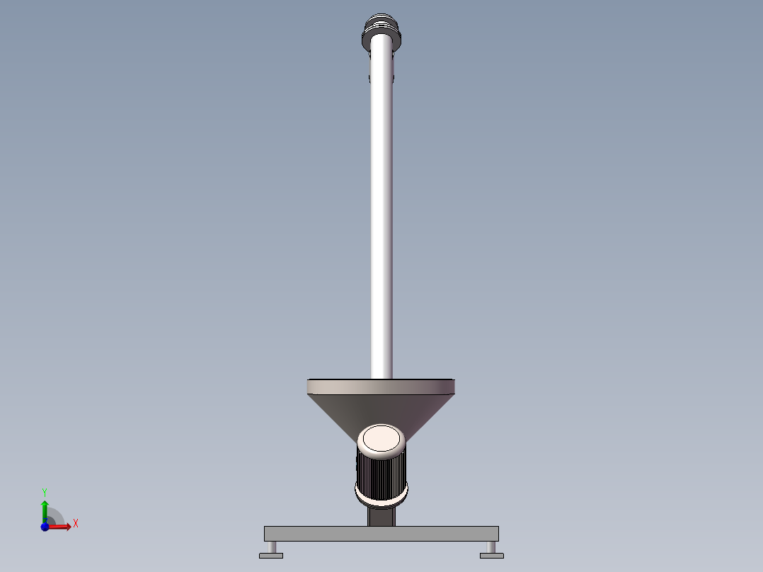 螺旋输送机前视图