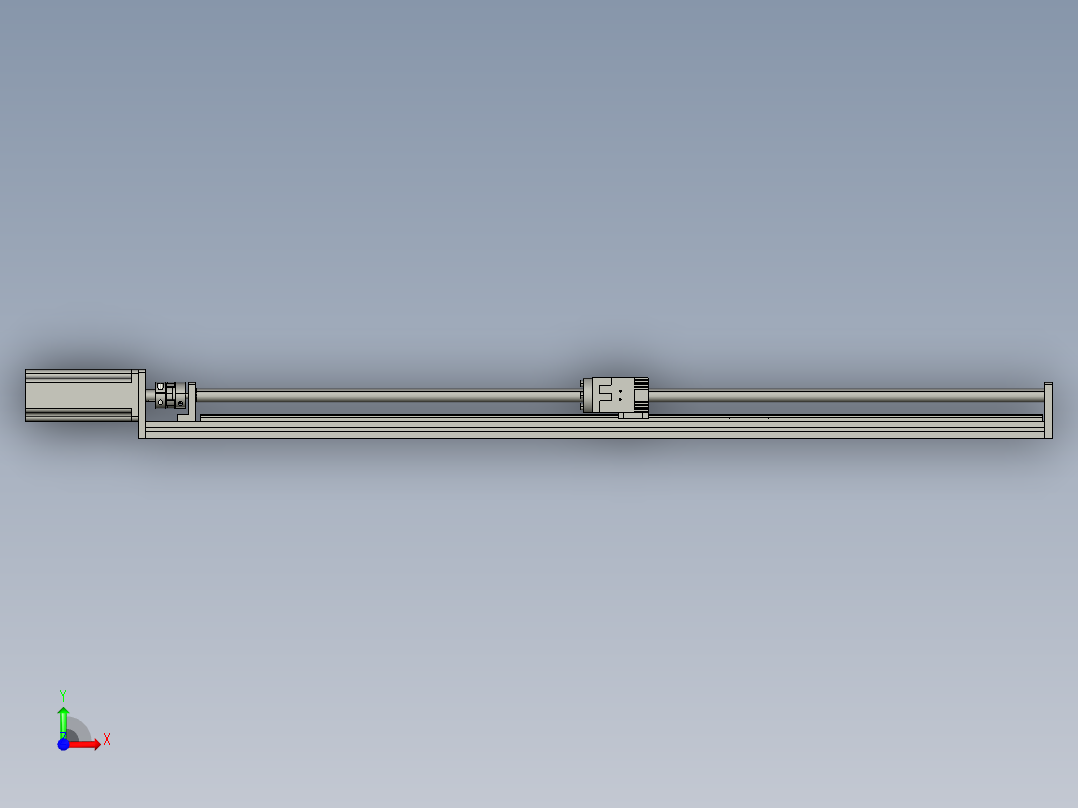 模组FSK40-L10C7-BC-T40（900行程）前视图
