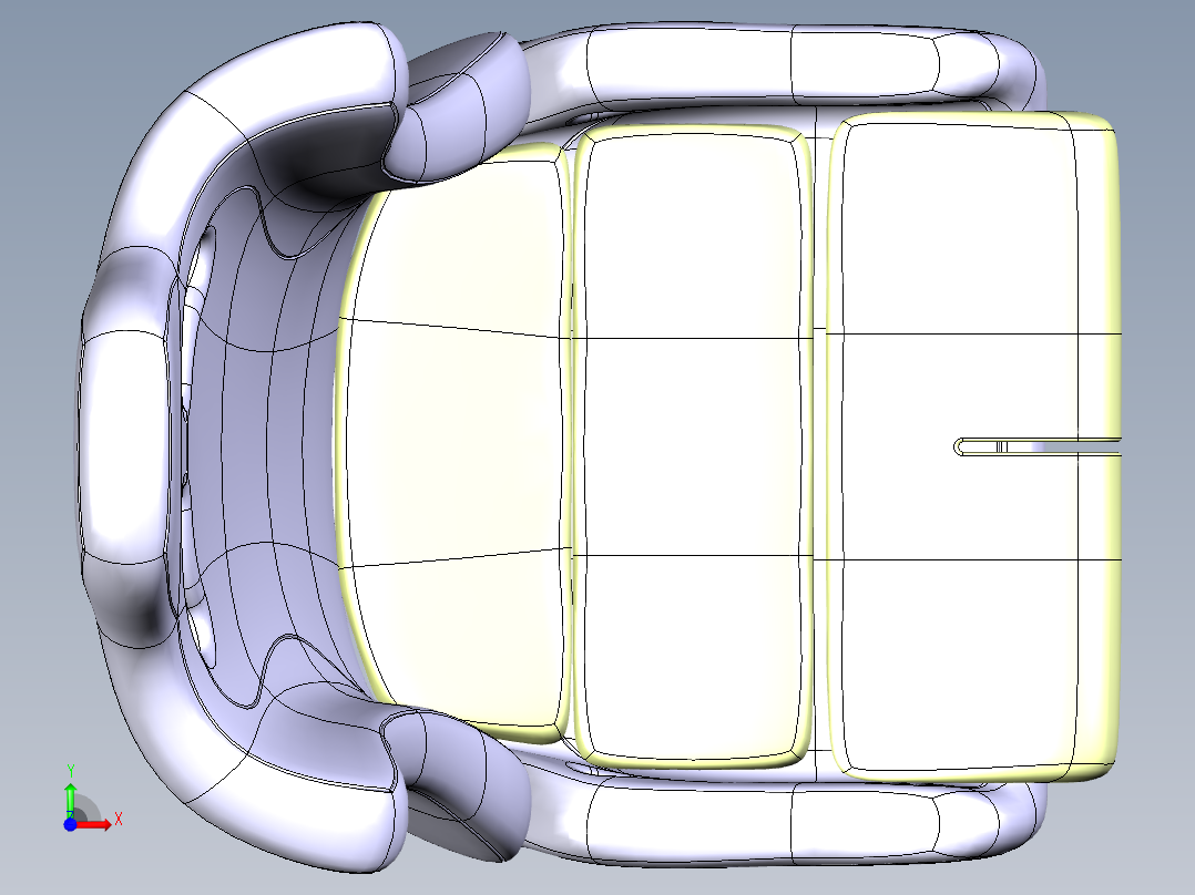 汽车座椅 (62)前视图