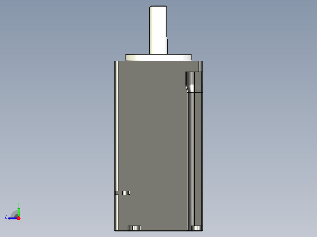 电机MS6H-40CN30B3-20P1-S.STEP右视图