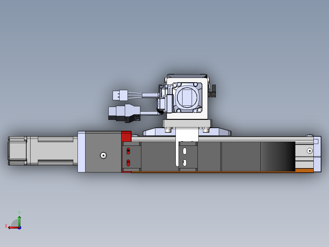 内嵌直交机械手XYG系列XYG220-F3后视图