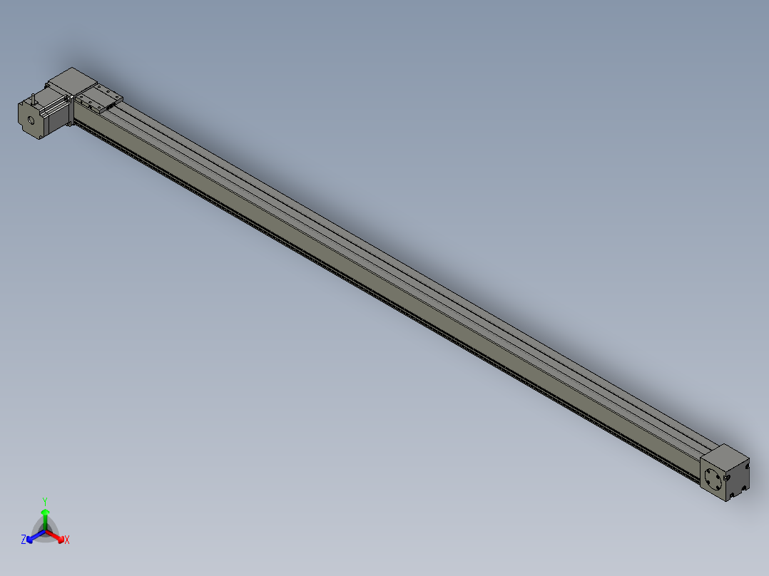 模组FBL80E2000-L正等轴测图