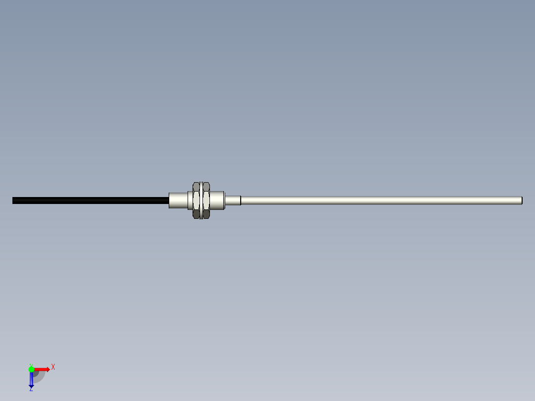 光纤元件漫反射型FR-RD610-L俯视图