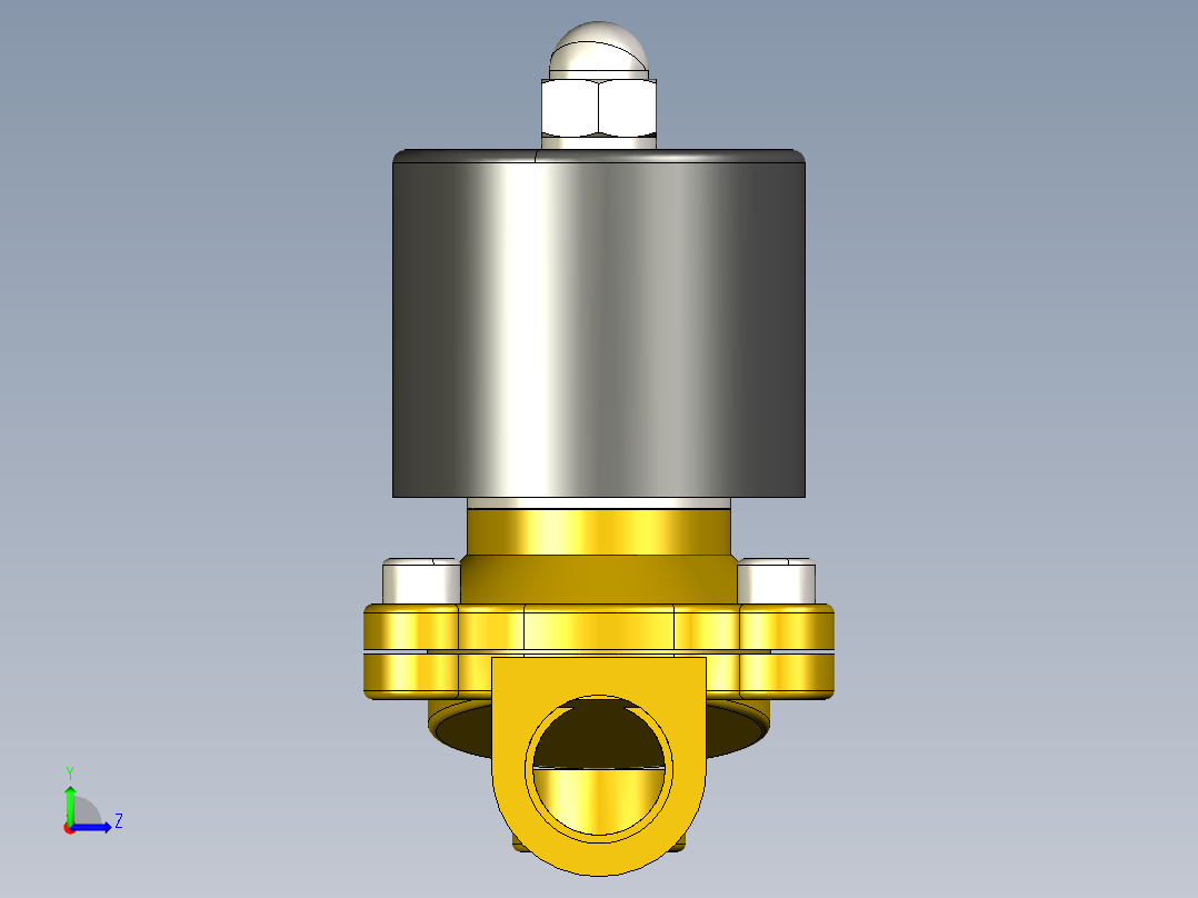 阀门模型-DN16______左视图