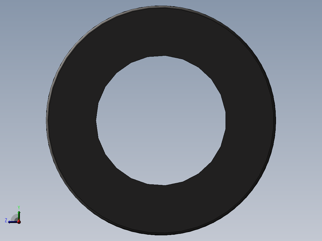 推力球轴承51103前视图