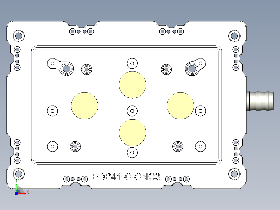EDB41-C-CNC3-SheBian-180710前视图