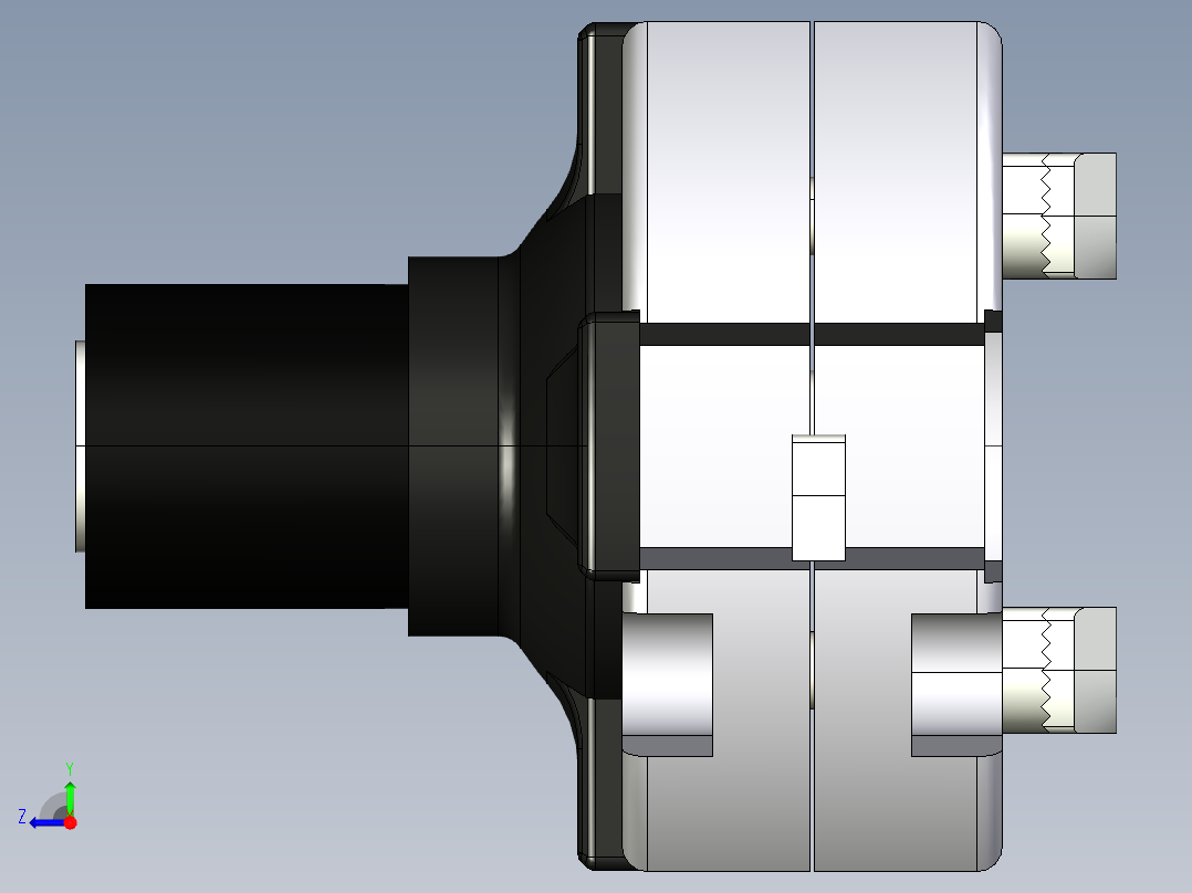 型材-KJN DOOR LOCK WITH UNIQUE KEY KJN525821右视图