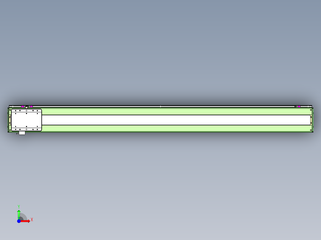 威洛博LC系列3d模型模组LC17E2Y-S1850前视图