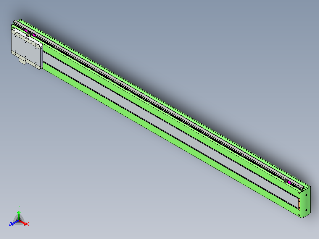 威洛博LC系列3d模型模组LC17E2Y-S1850正等轴测图