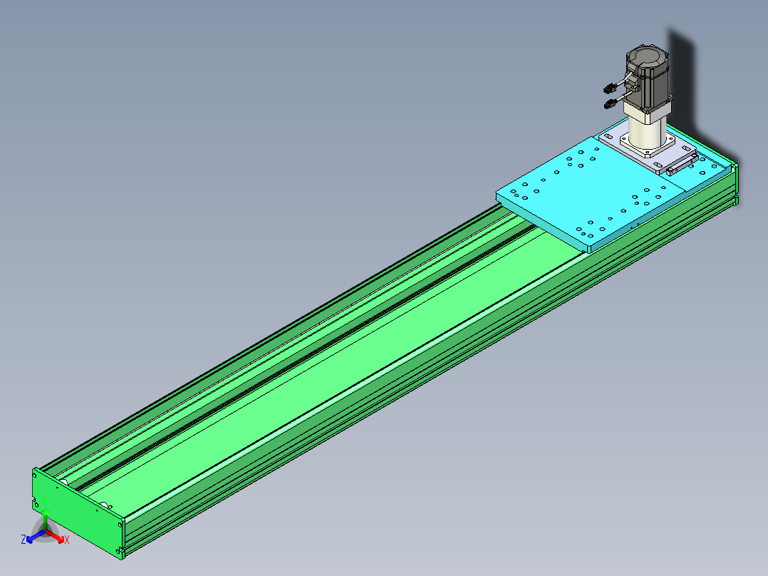 东锦齿条传动DH270G-L167-S1350-BU-减速机+750W