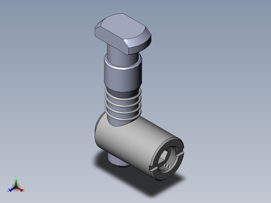 铝型材及其附件3.11.40.02正等轴测图