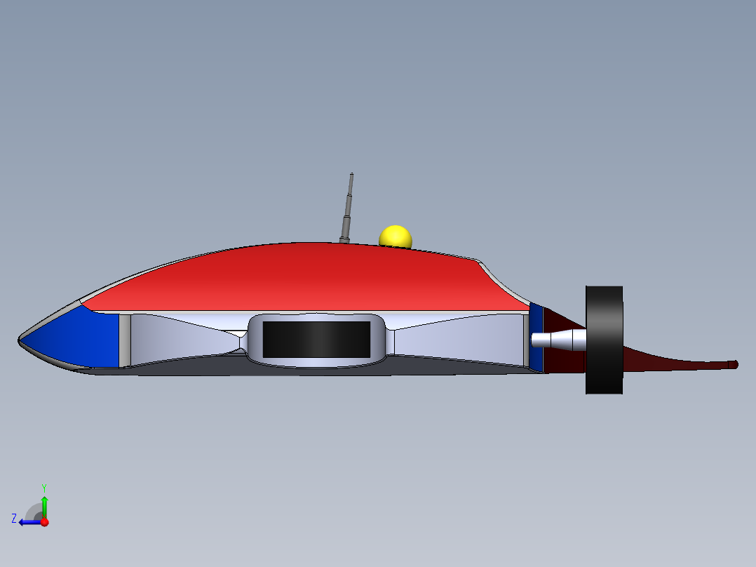 水下航行器--1-2-sw右视图