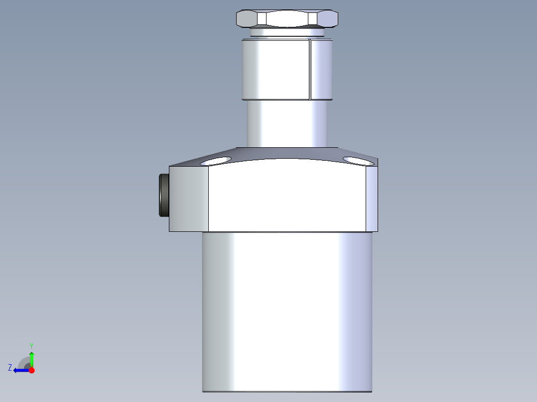 KOSMEKLT0750-CL-Y60多系列多零件图纸模型多系列多零件图纸模型右视图