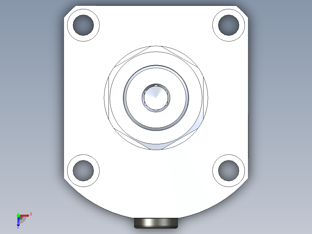 KOSMEKLT0750-CL-Y60多系列多零件图纸模型多系列多零件图纸模型俯视图