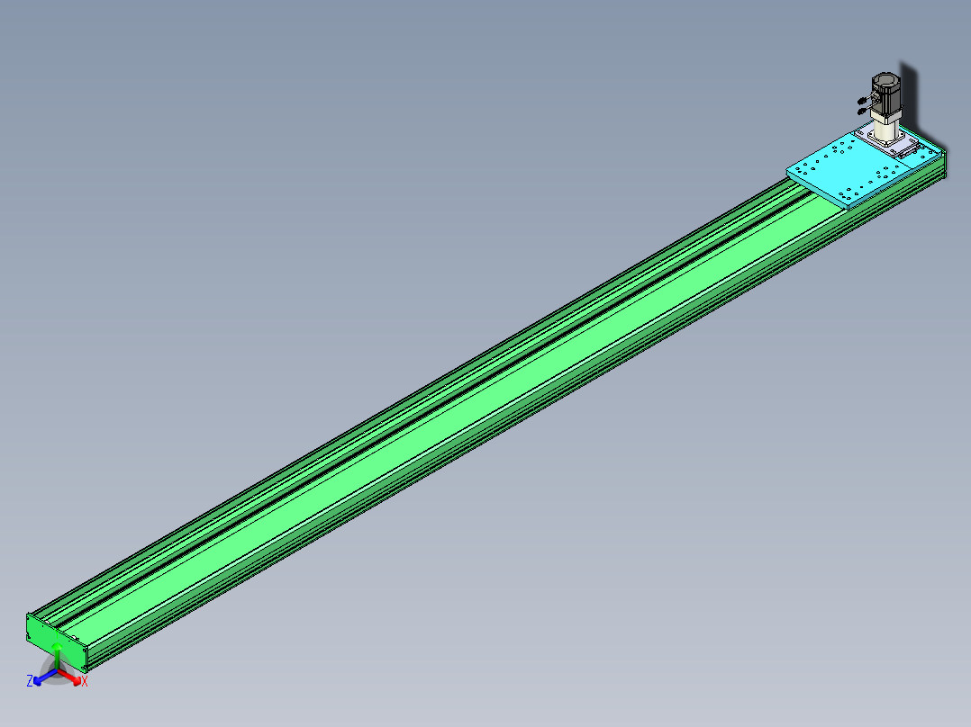 东锦齿条传动DH270G-L167-S3400-BU-减速机+750W