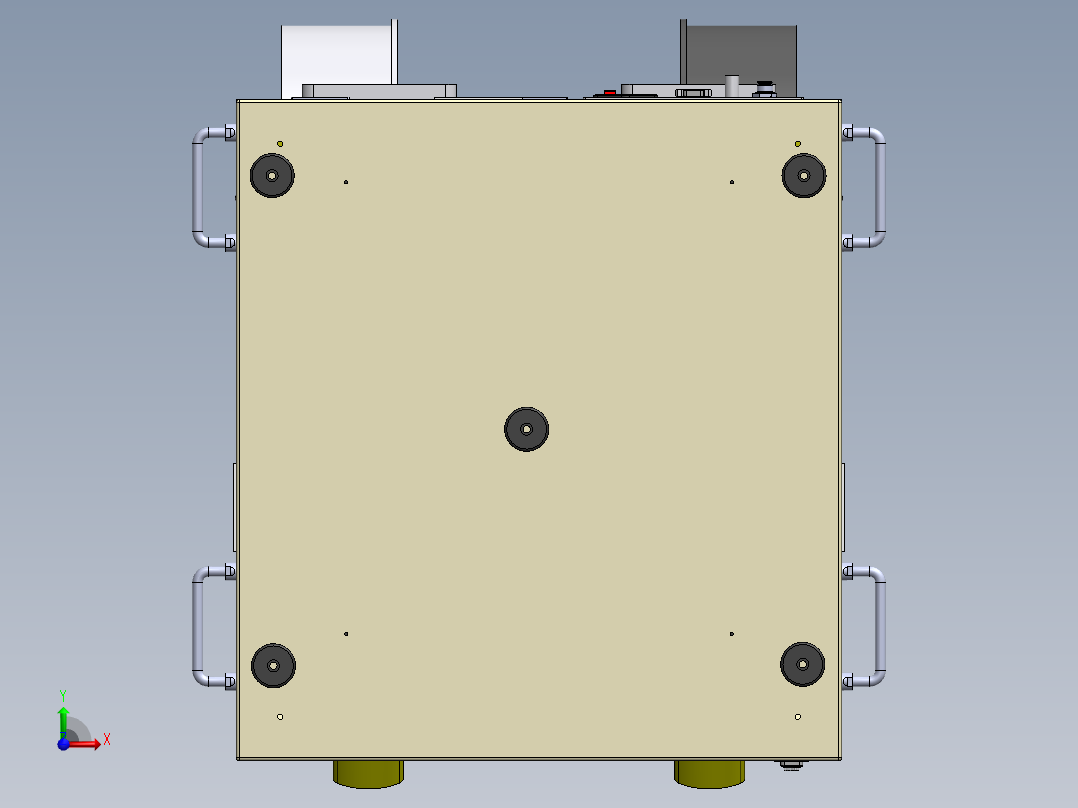 双工位聚酯贴标机sw20前视图