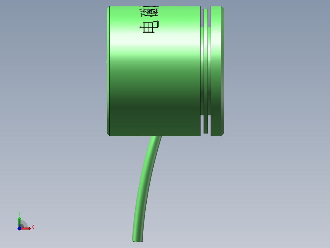 S19 电磁离合器前视图