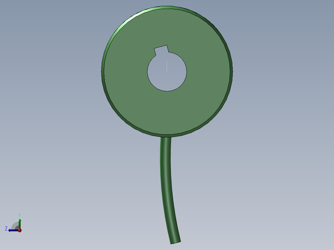 S19 电磁离合器右视图