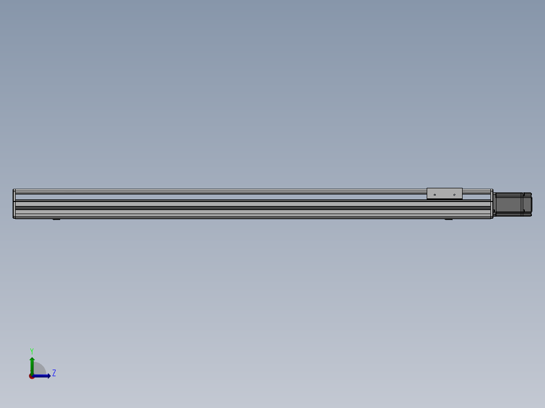 精密模组MY130-T10-1000L-BC-P20B-C4-C左视图