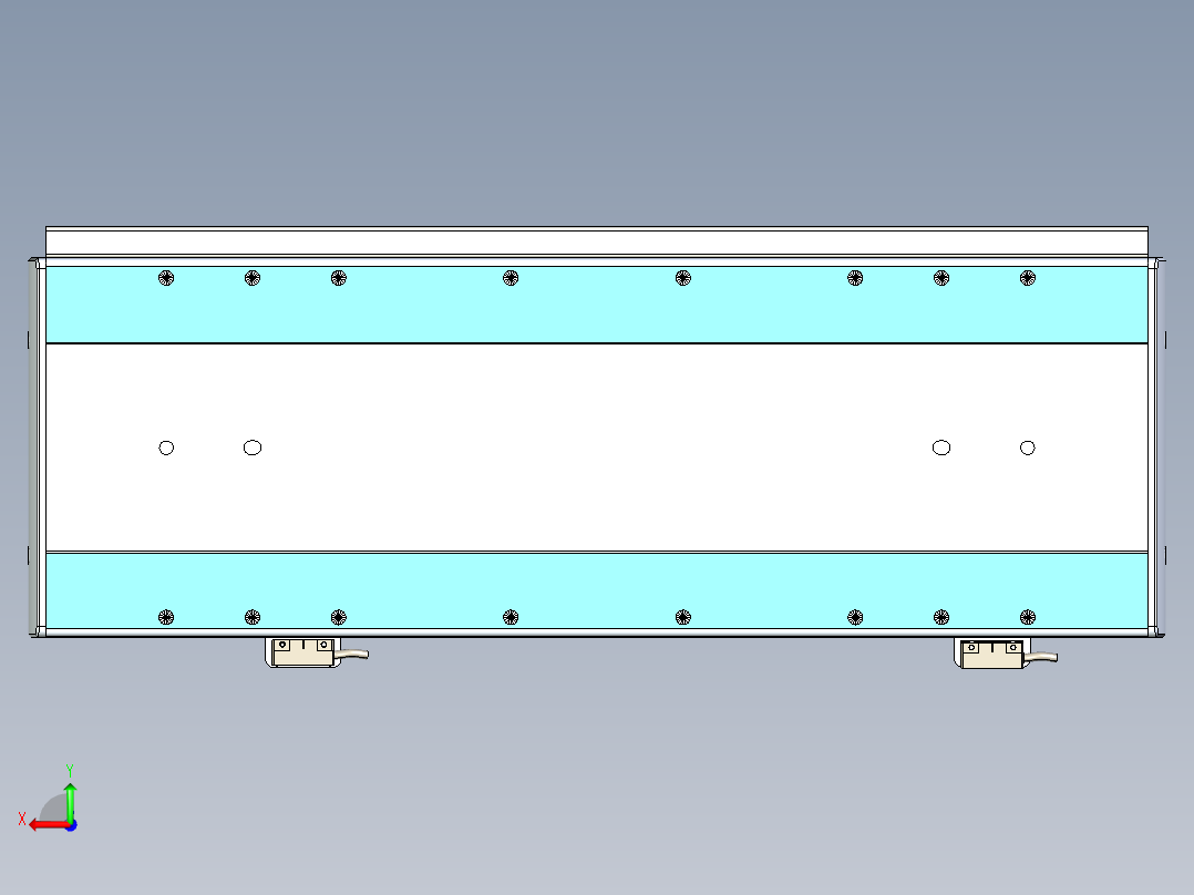 威洛博LC系列3d模型模组2LC22H2Y-S150后视图