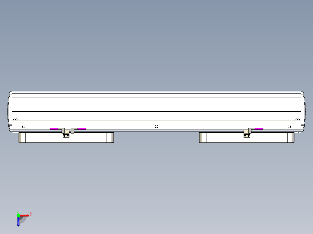 威洛博LC系列3d模型模组2LC22H2Y-S150俯视图
