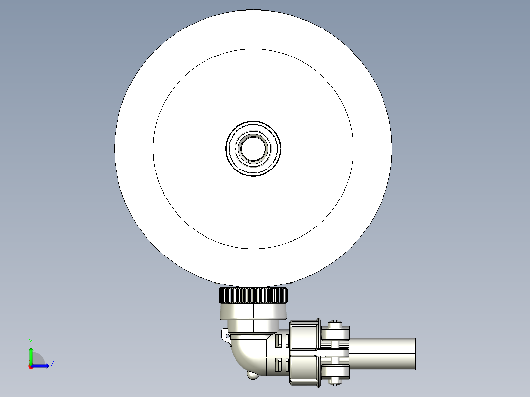 NOVOTECHNIK角度位移传感器IGP 系列左视图