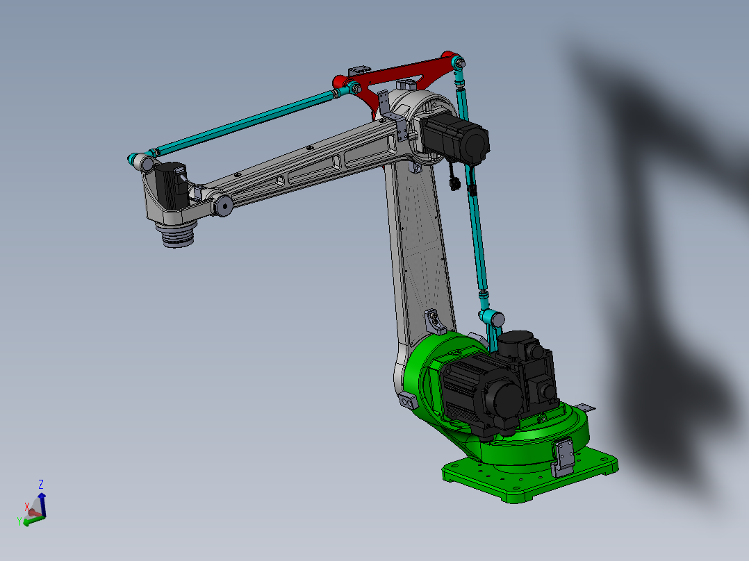四轴码垛机械臂三维==1350619==50