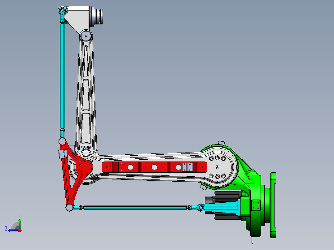 四轴码垛机械臂三维==1350619==50右视图