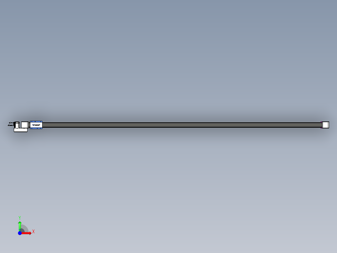 威洛博LB.GB同步带传动--欧规系列GB8-L96-S4150-BL-P75前视图