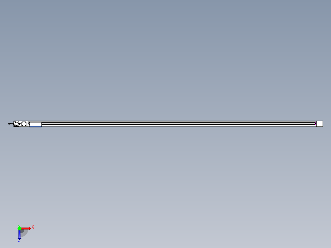 威洛博LB.GB同步带传动--欧规系列GB8-L96-S4150-BL-P75俯视图