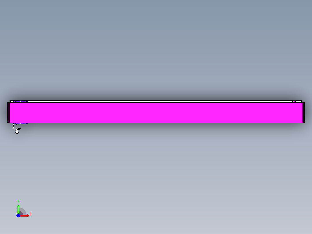 威洛博VL系列直线电机模组-VL22H2-S2950前视图