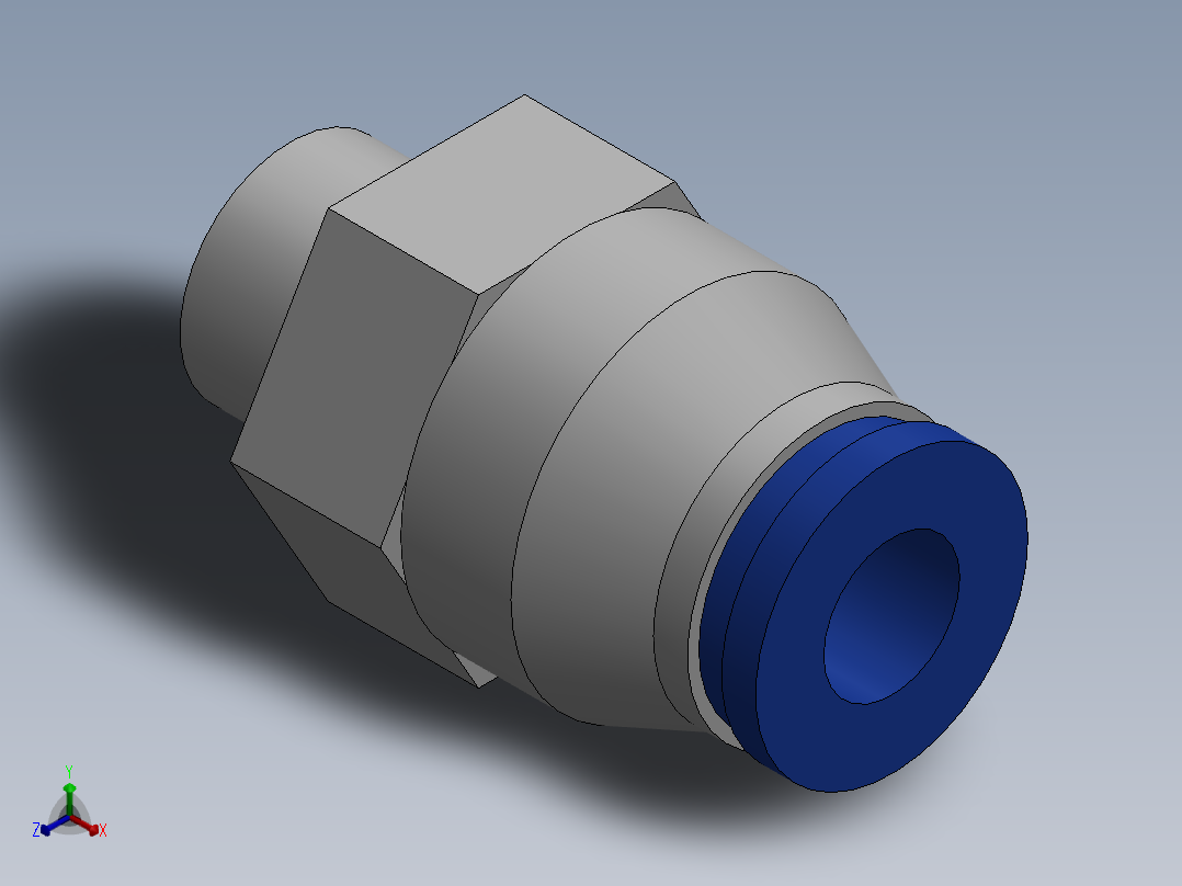 Ø6 x 1-8G - CONEXÃO RETA (C02250618)
