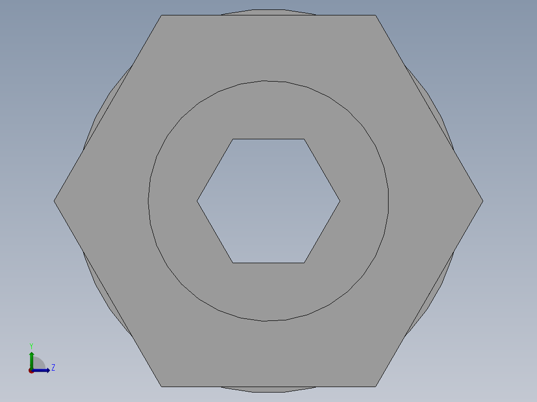 Ø6 x 1-8G - CONEXÃO RETA (C02250618)左视图