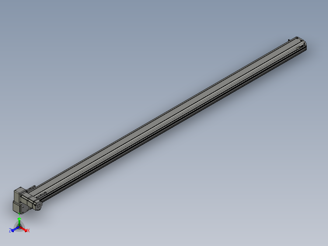 模组FTB10-LU-2200正等轴测图