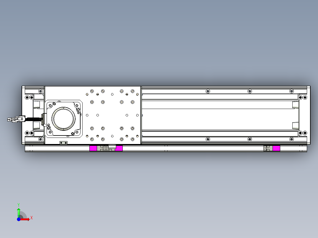 威洛博VG 系列模组VG14-L45π-S350-BC-ZP40B-C3-K前视图